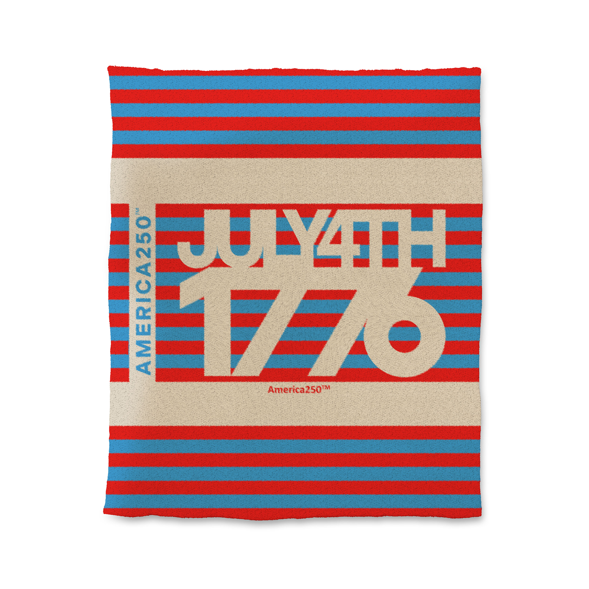 July 4th 1776 Luxe Dream Throw Blanket