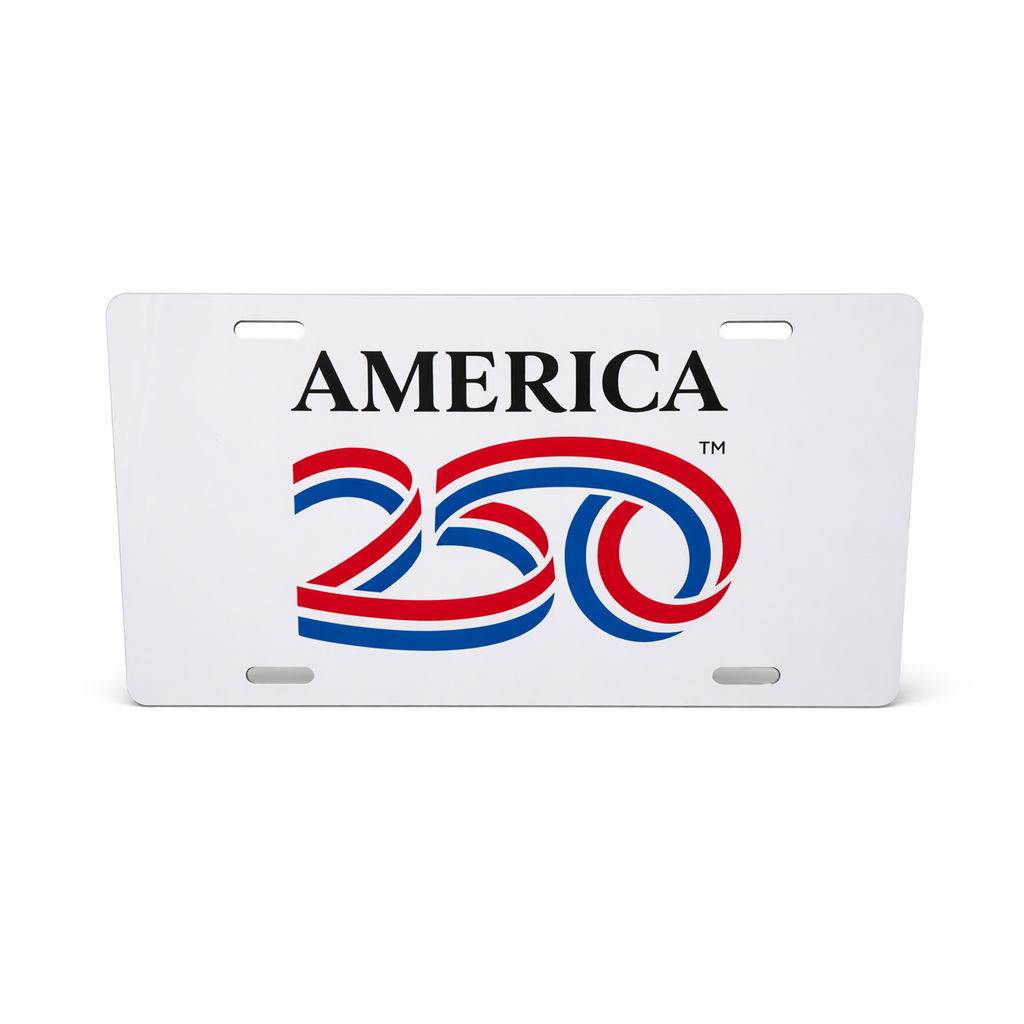 America250 Commemorative License Plate
