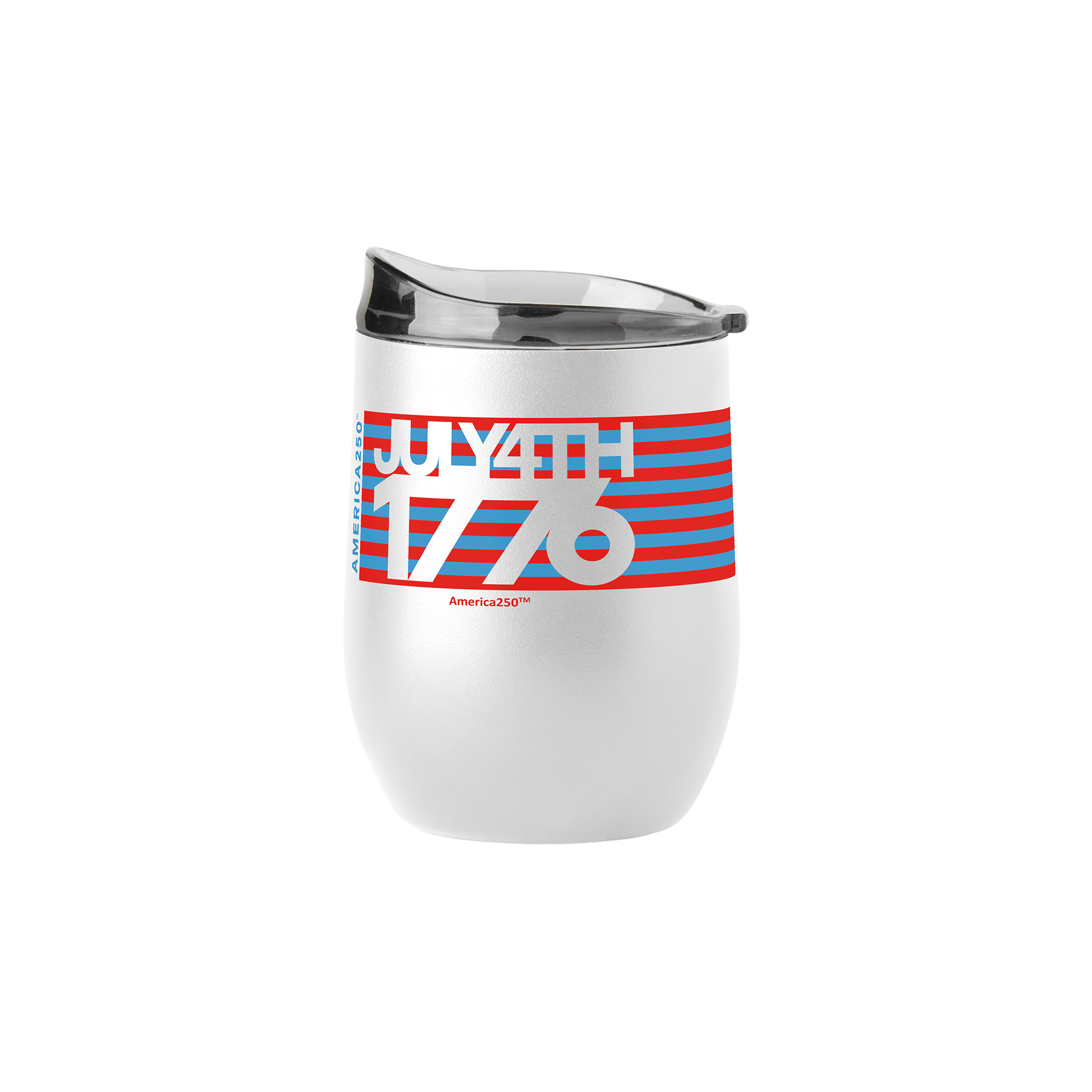 July 4th 1776 16oz Stainless Curved Beverage