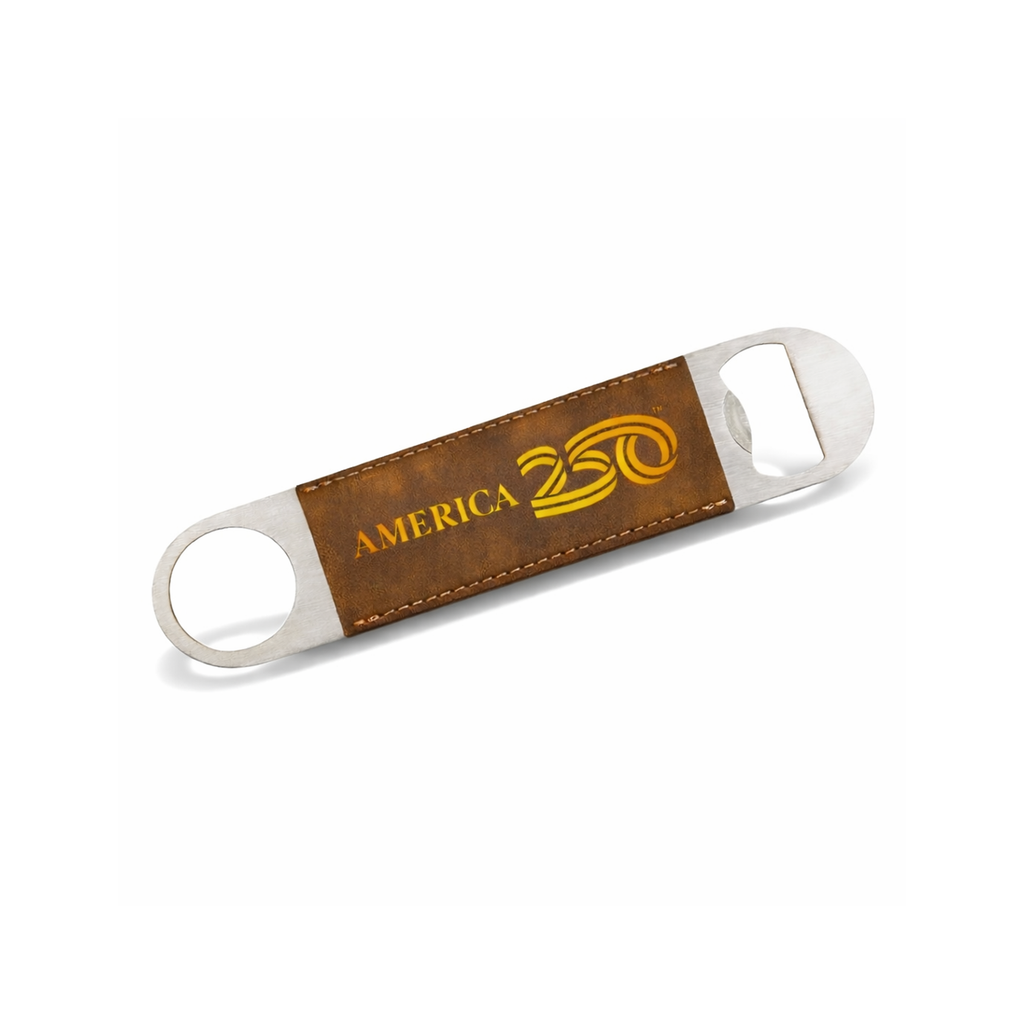 America250 Leatherette Bottle Opener
