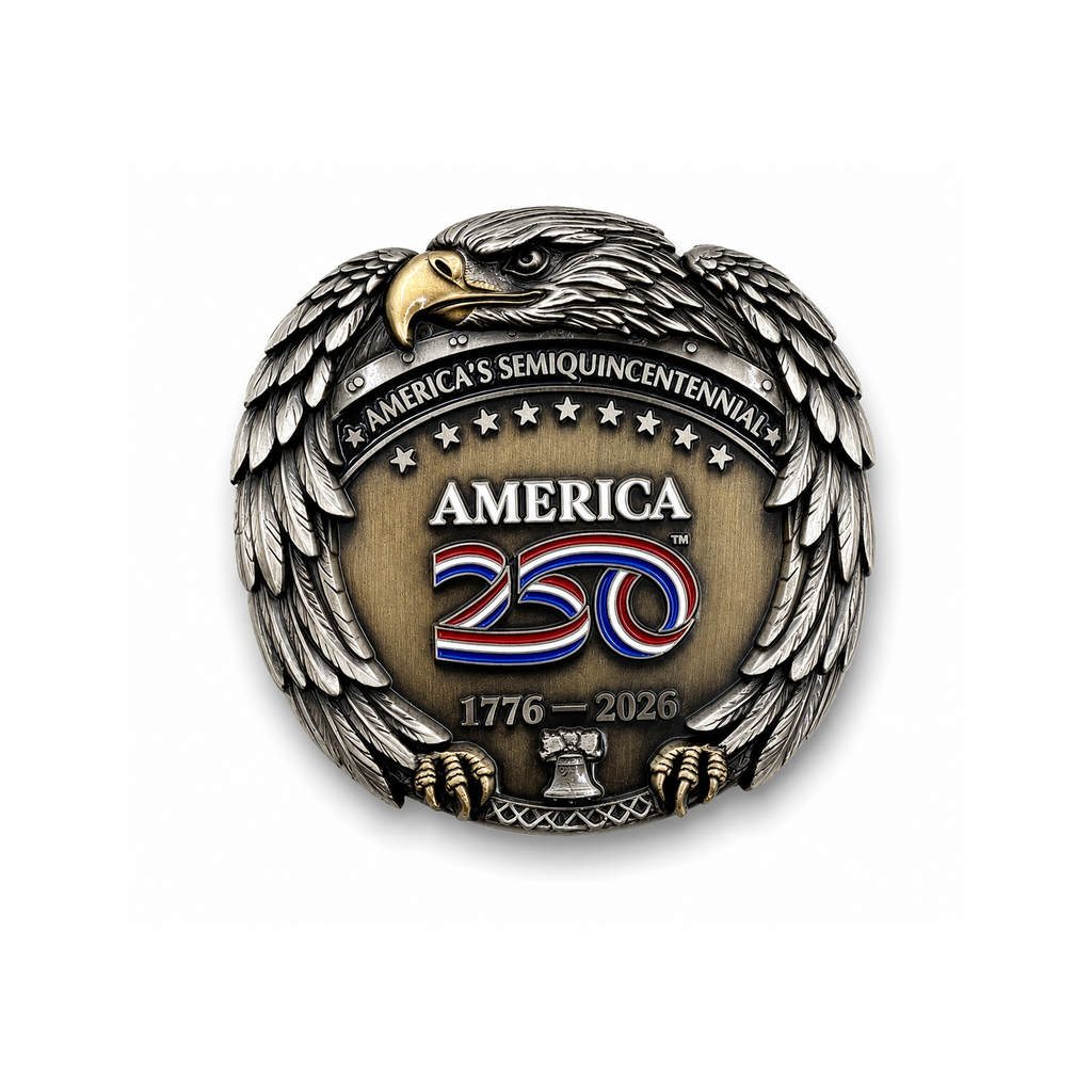 America250 Official 25th Commemorative Coin
