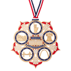 America250 American Icons Semiquincentennial Ornament
