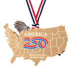 America250 Eagle of Freedom Over America Semiquincentennial Ornament