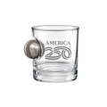 America250 Baseball Rocks Glass