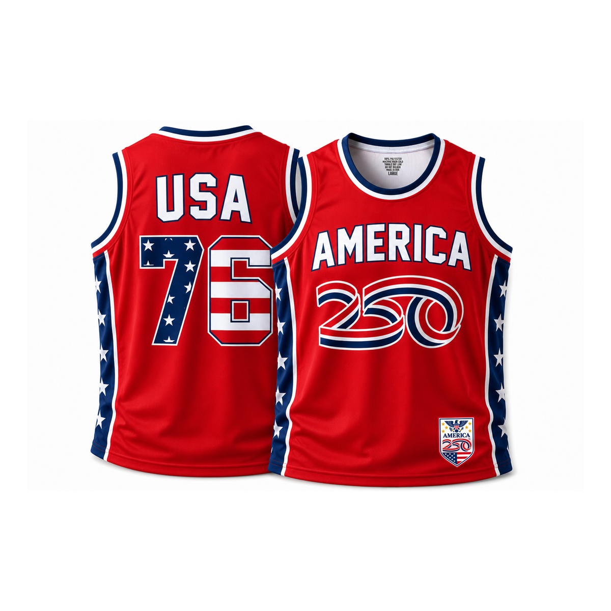 America250 Basketball Jersey