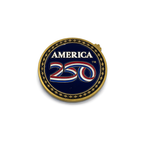 America250 Brass Navy Diamond Edition Challenge Coin