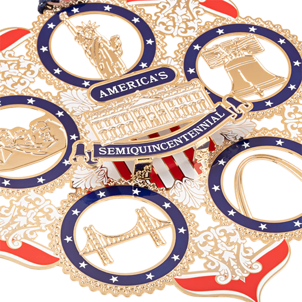 America250 American Icons Semiquincentennial Ornament