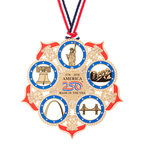 America250 American Icons Semiquincentennial Ornament