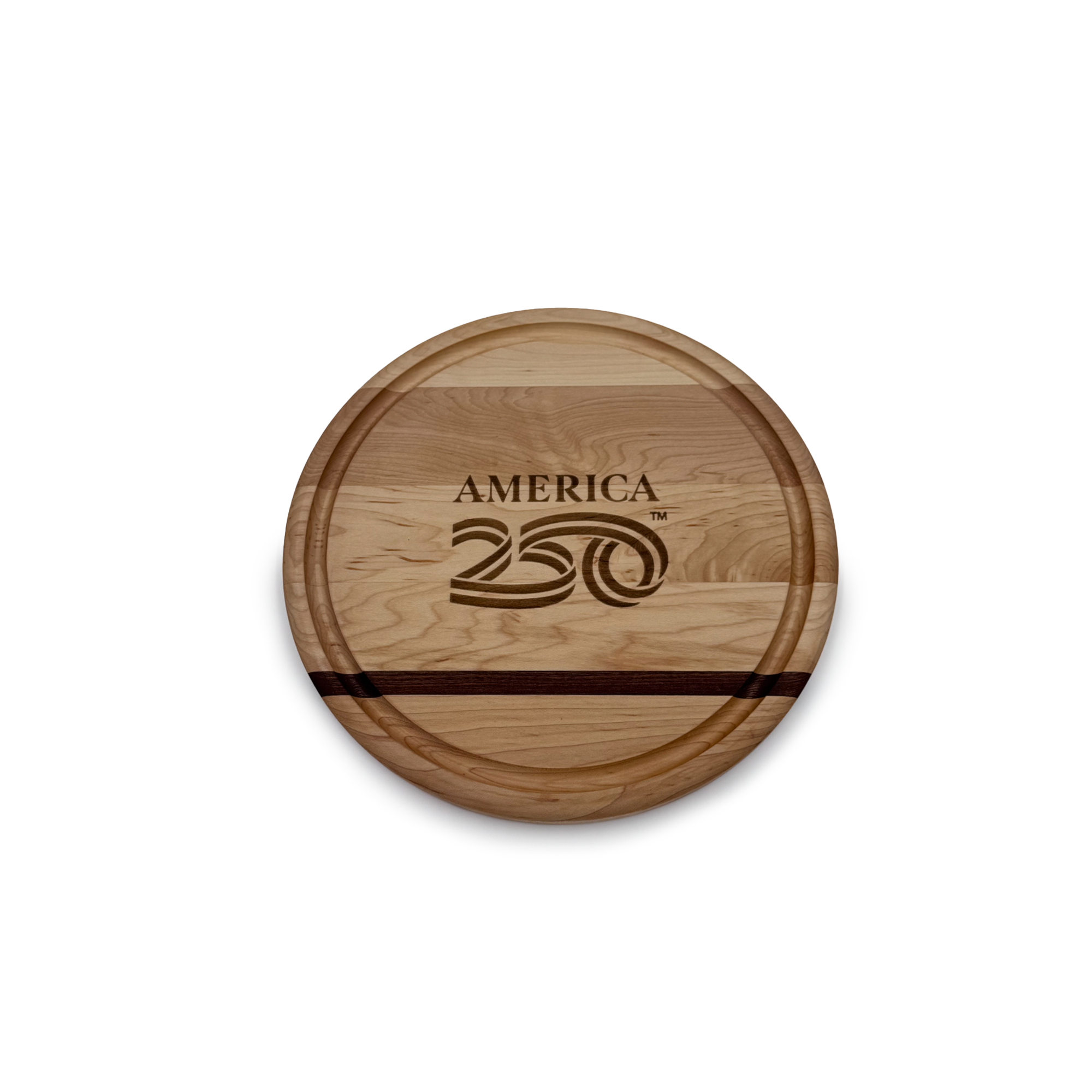 America250 12" Circle Serving Board