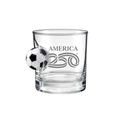 America250 Soccer Rocks Glass