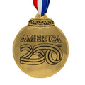 America250 Signature Round Commemorative Ornament (Bronze)