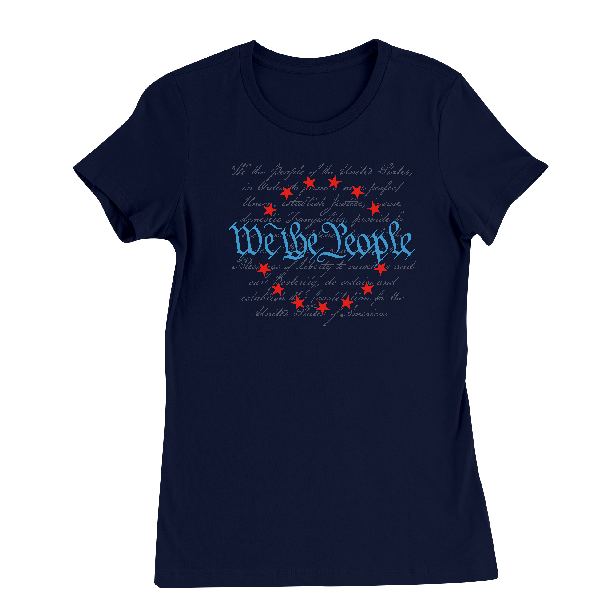 Womens Small Navy Style_T-Shirt