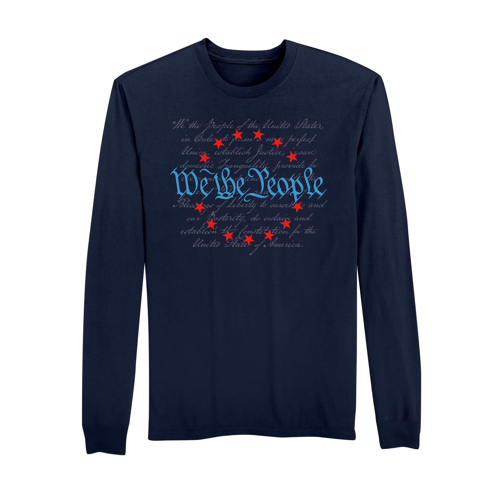 Mens Small Strong Navy Style_Long Sleeve