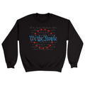 Unisex Small Black Crewneck Sweatshirt