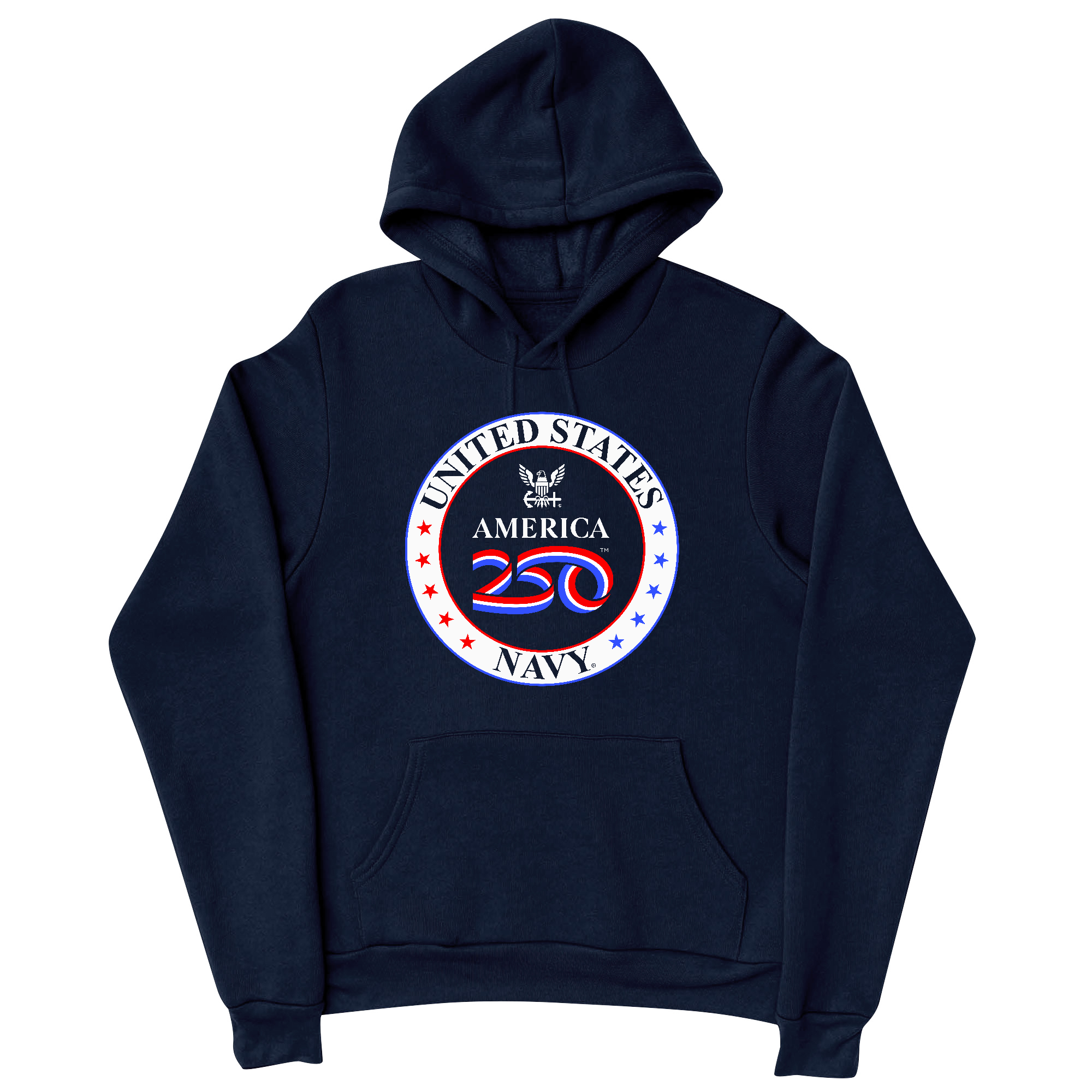 Mens Small Navy Style_Hoodie