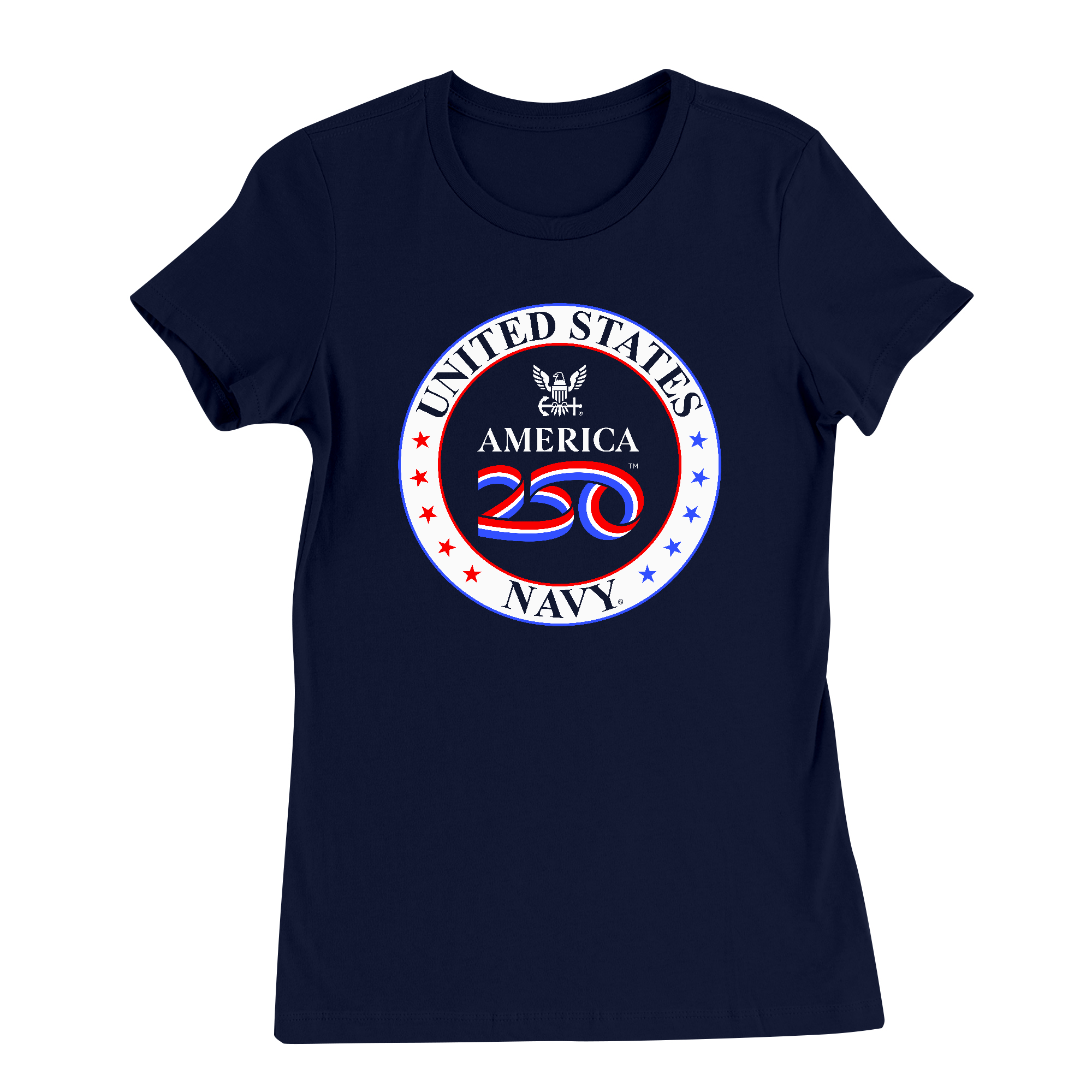 Womens Small Navy Women's Short Sleeve Tee