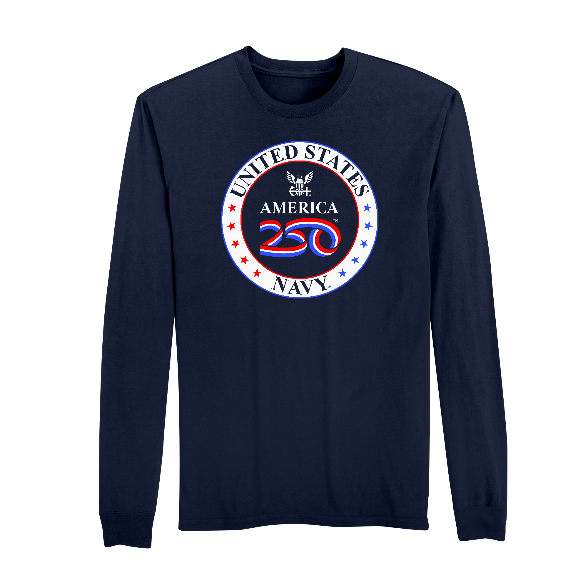 Mens Small Strong Navy Style_Long Sleeve