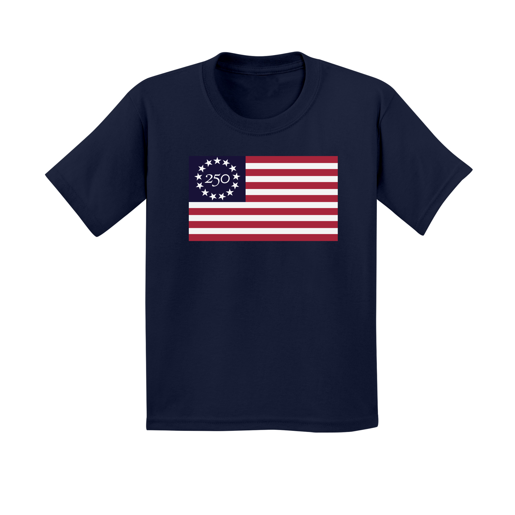 Kids Small Navy Style_T-Shirt