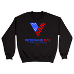 Unisex Small Black Crewneck Sweatshirt