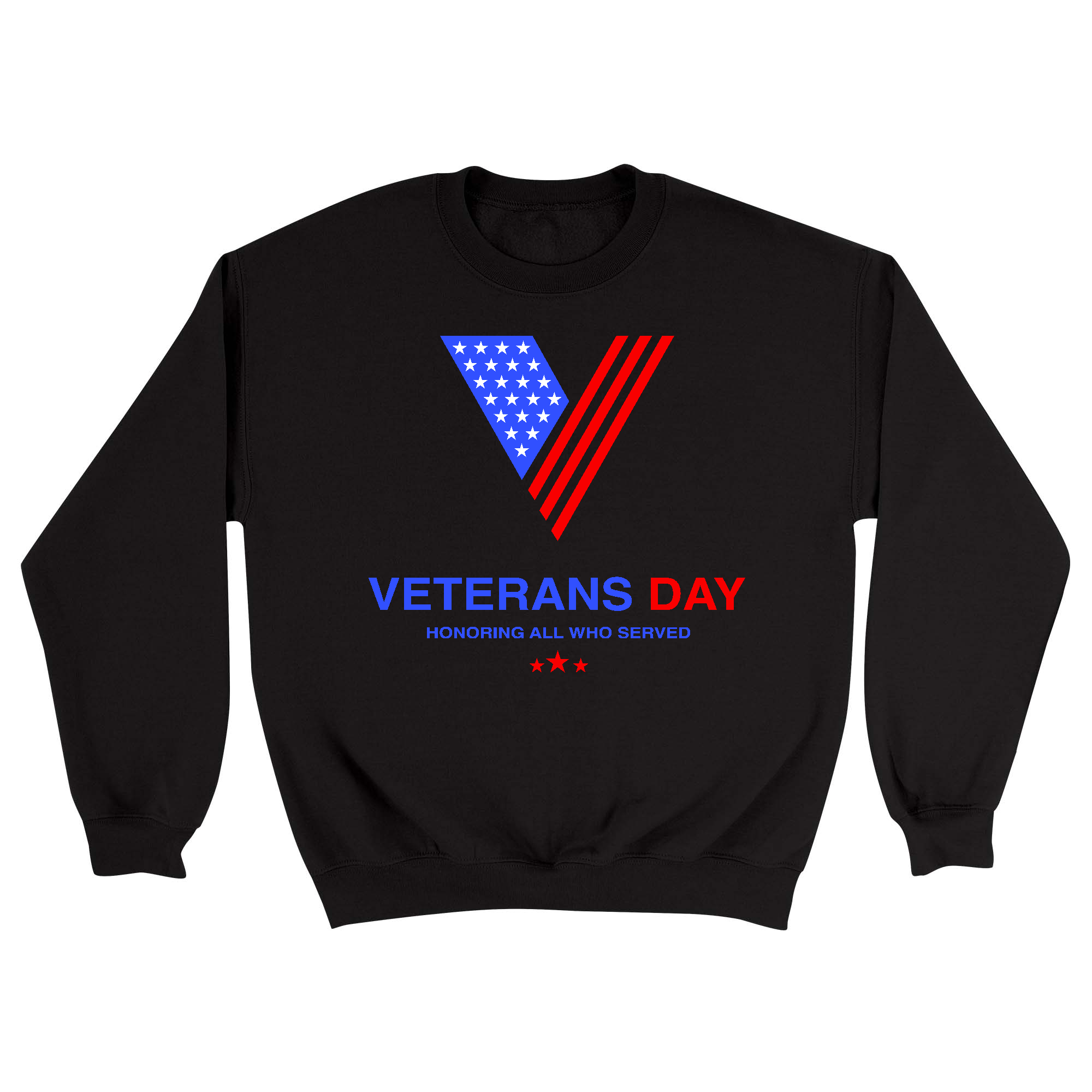 Unisex Small Black Crewneck Sweatshirt