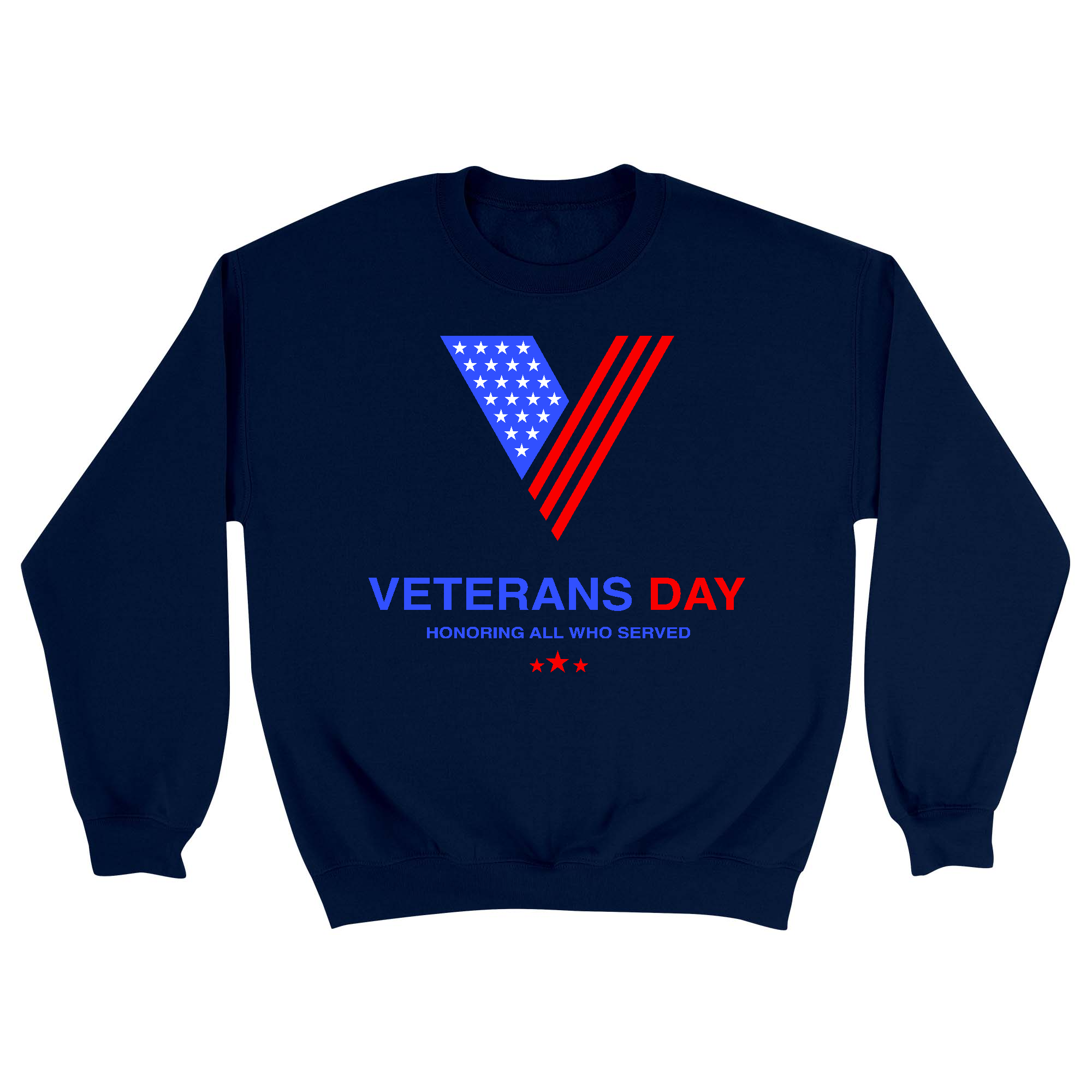 Unisex Small Navy Crewneck Sweatshirt