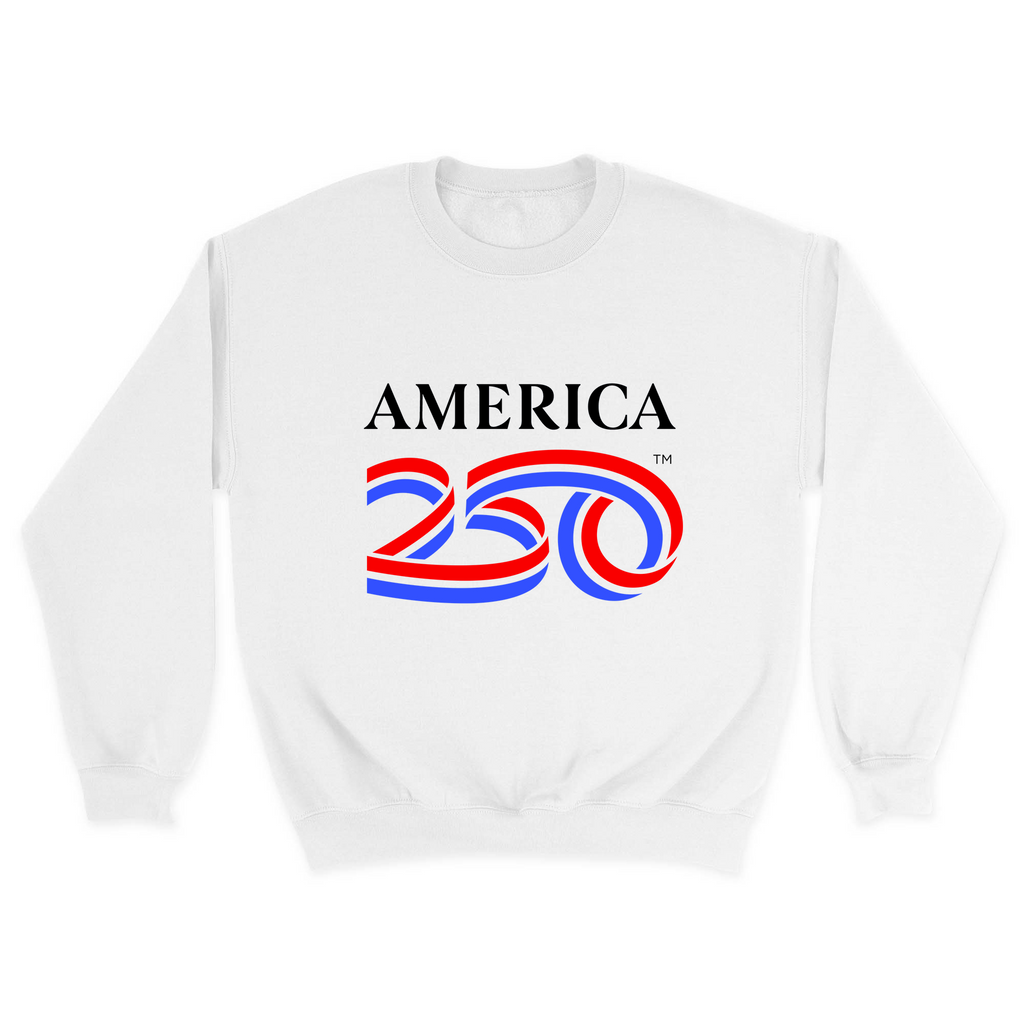 Unisex Small White Crewneck Sweatshirt