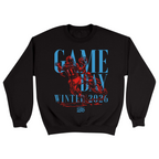 Unisex Small Black Crewneck Sweatshirt