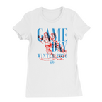 Womens Small White Women's Short Sleeve Tee