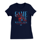 Womens Small Navy Women's Short Sleeve Tee
