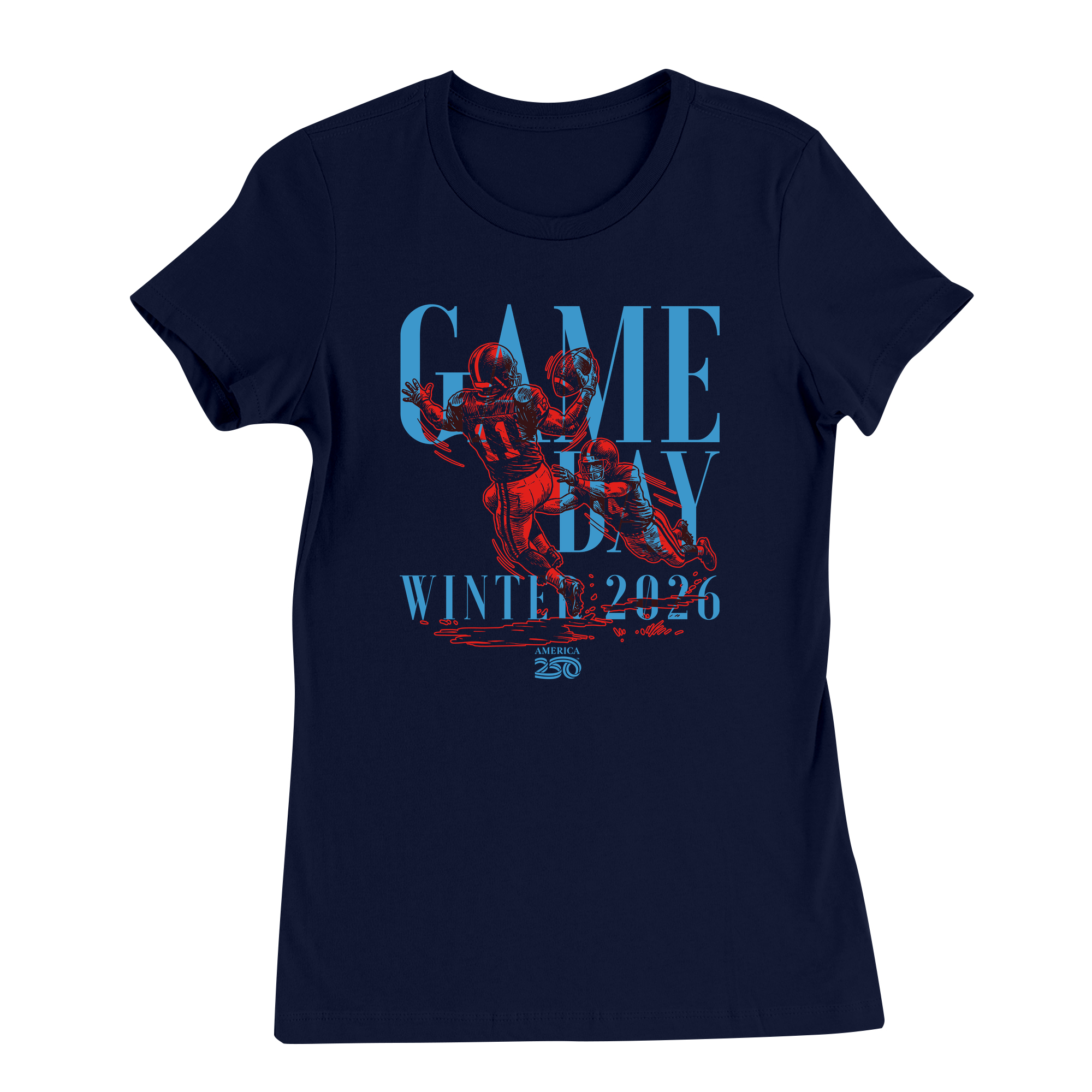 Womens Small Navy Women's Short Sleeve Tee