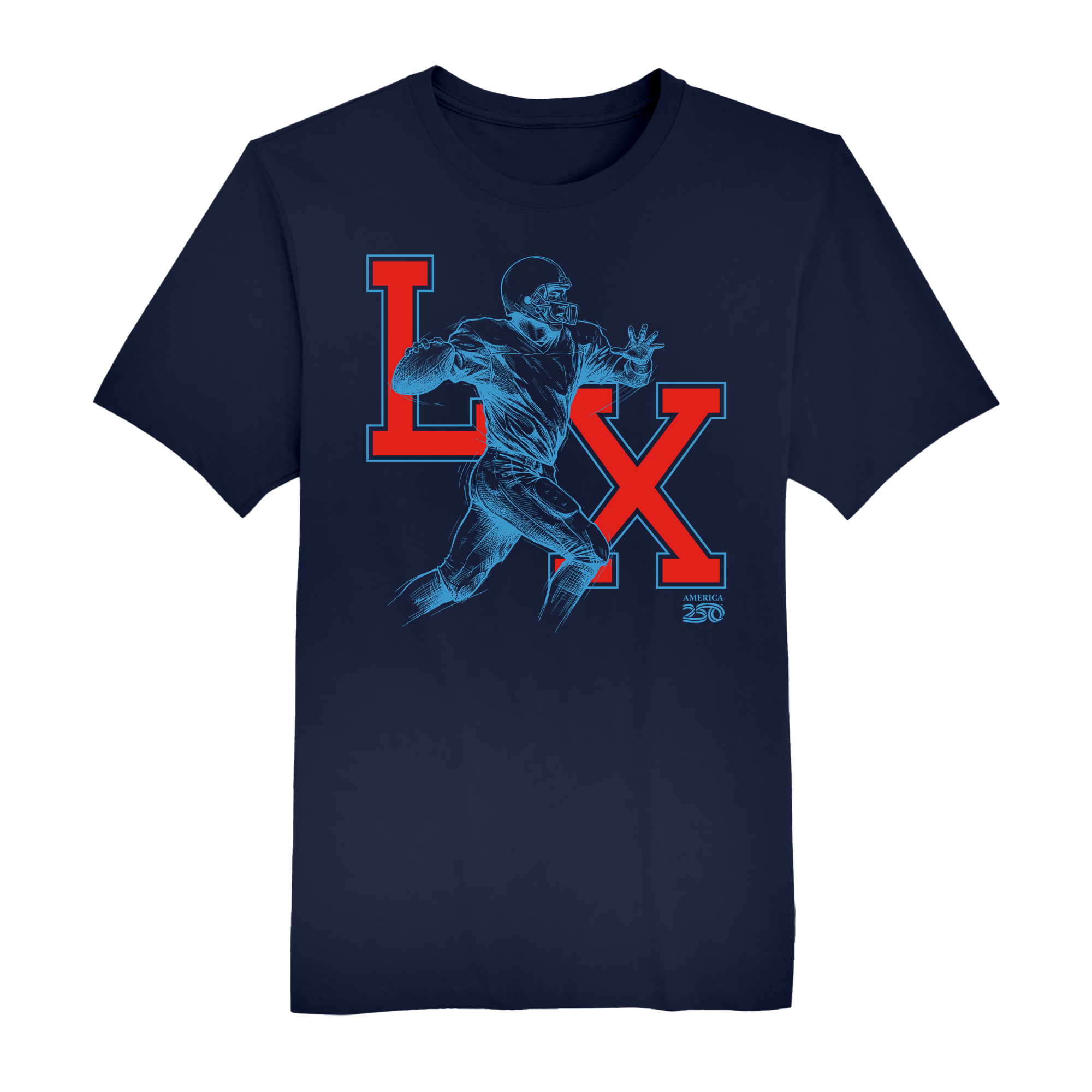 Mens Small Navy Short Sleeve Tee