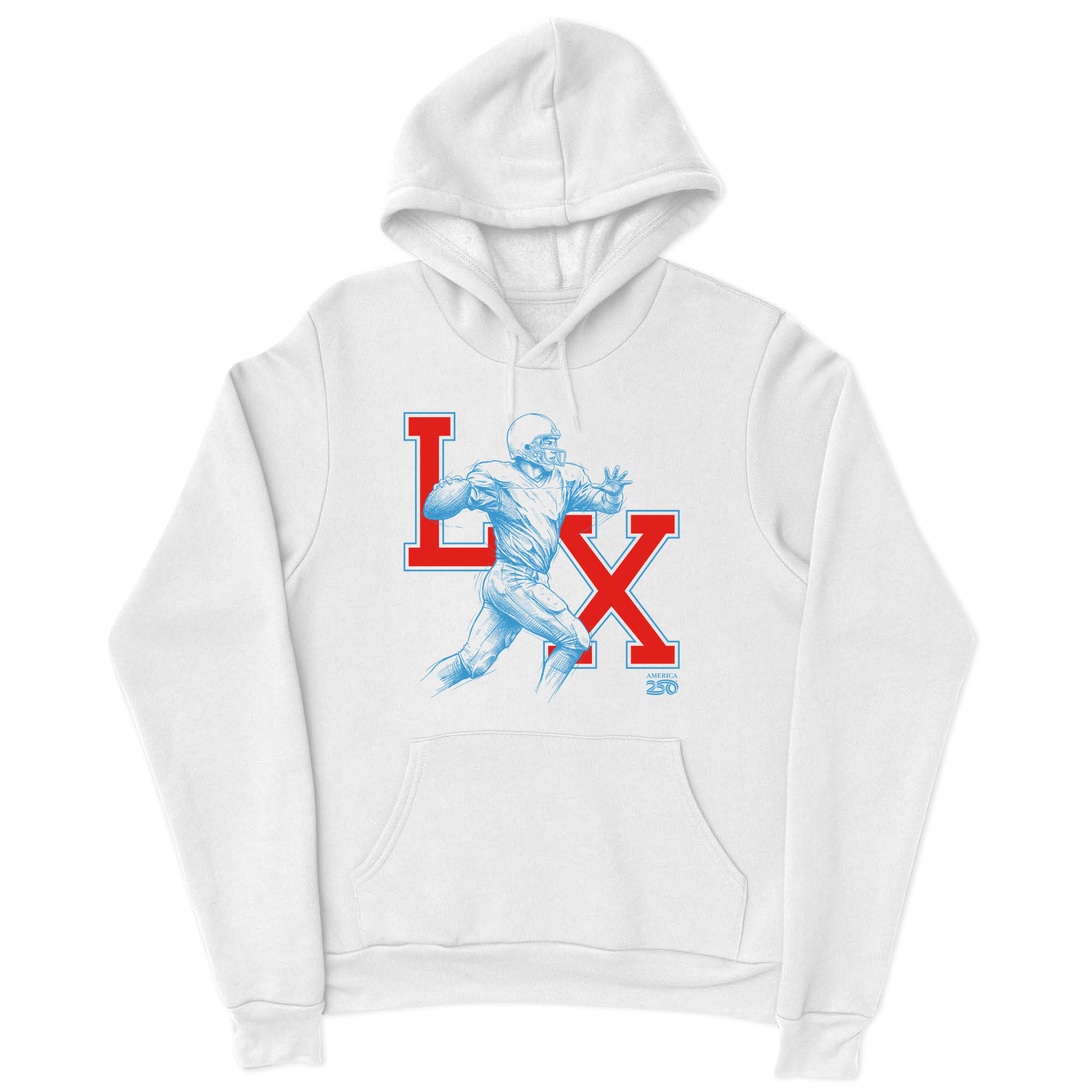 Mens Small White Style_Hoodie