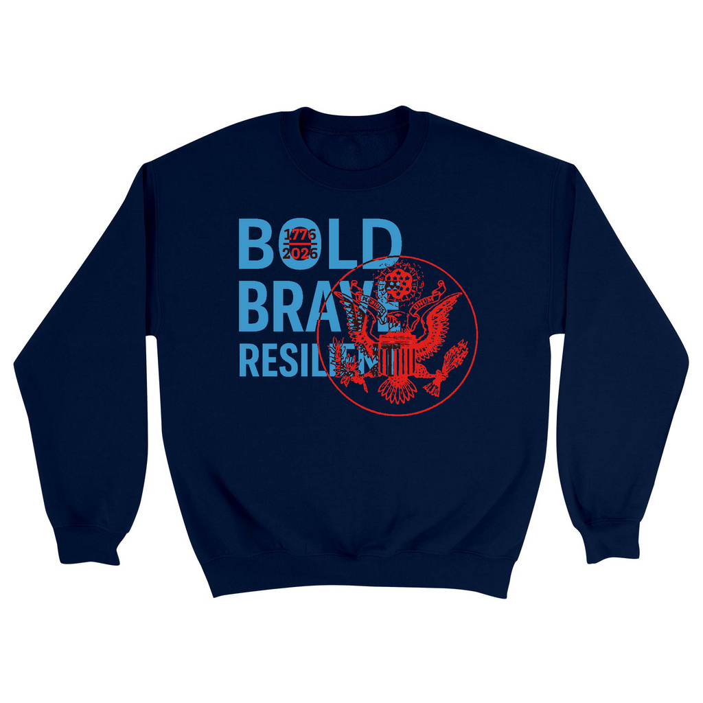 Unisex Small Navy Crewneck Sweatshirt