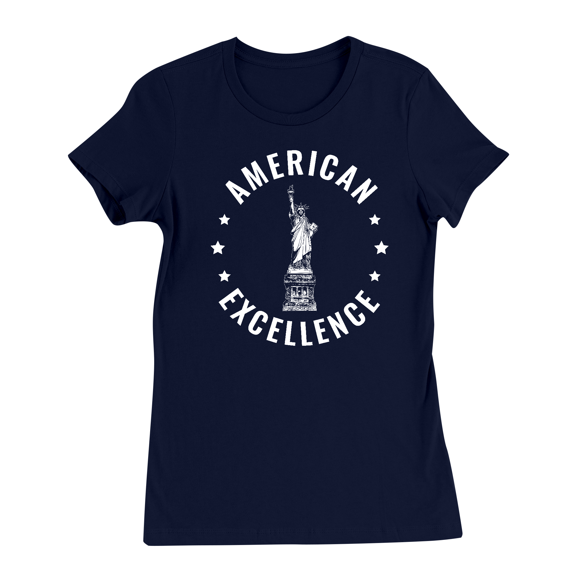Womens Small Navy Style_T-Shirt