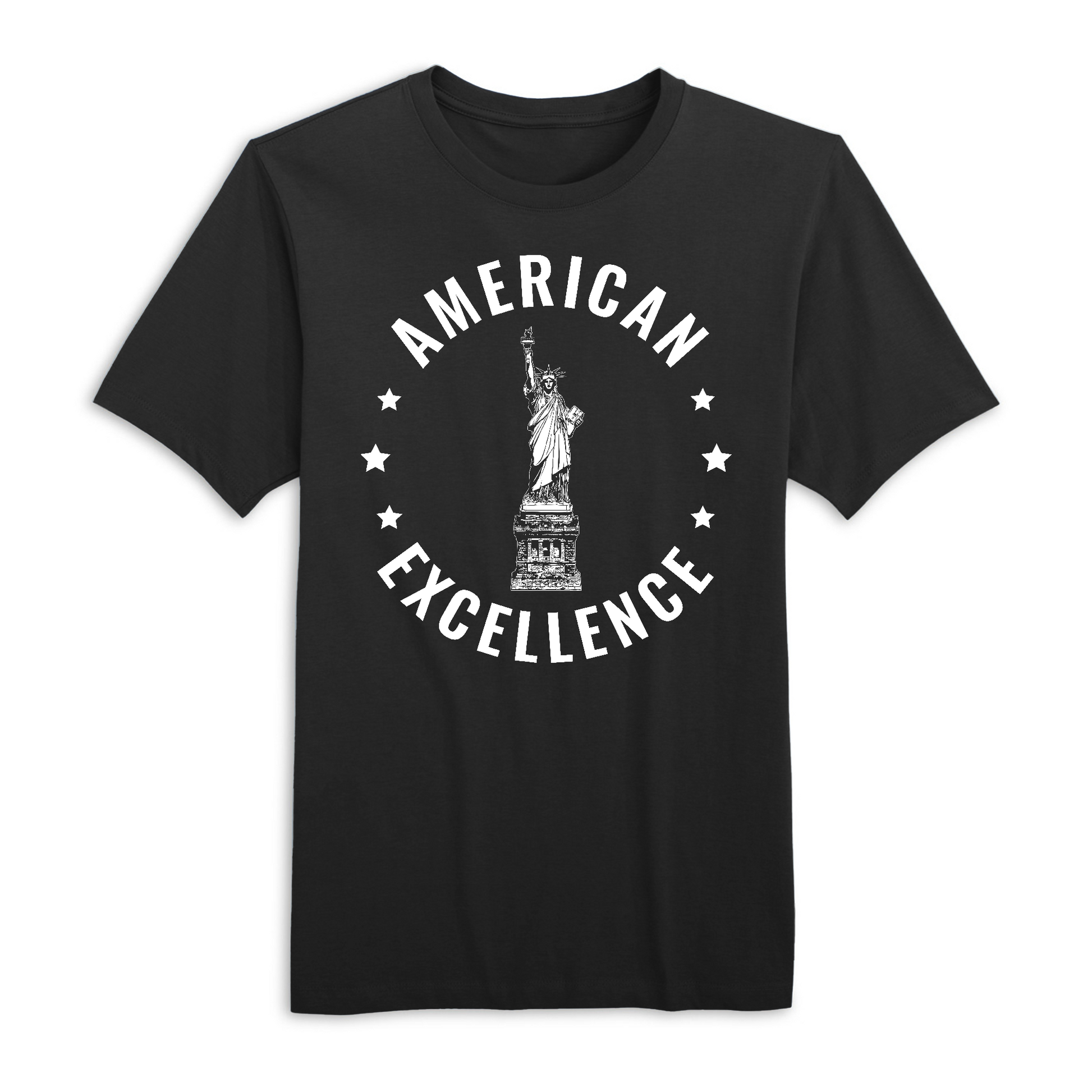 Unisex Small Deep Black Style_T-Shirt