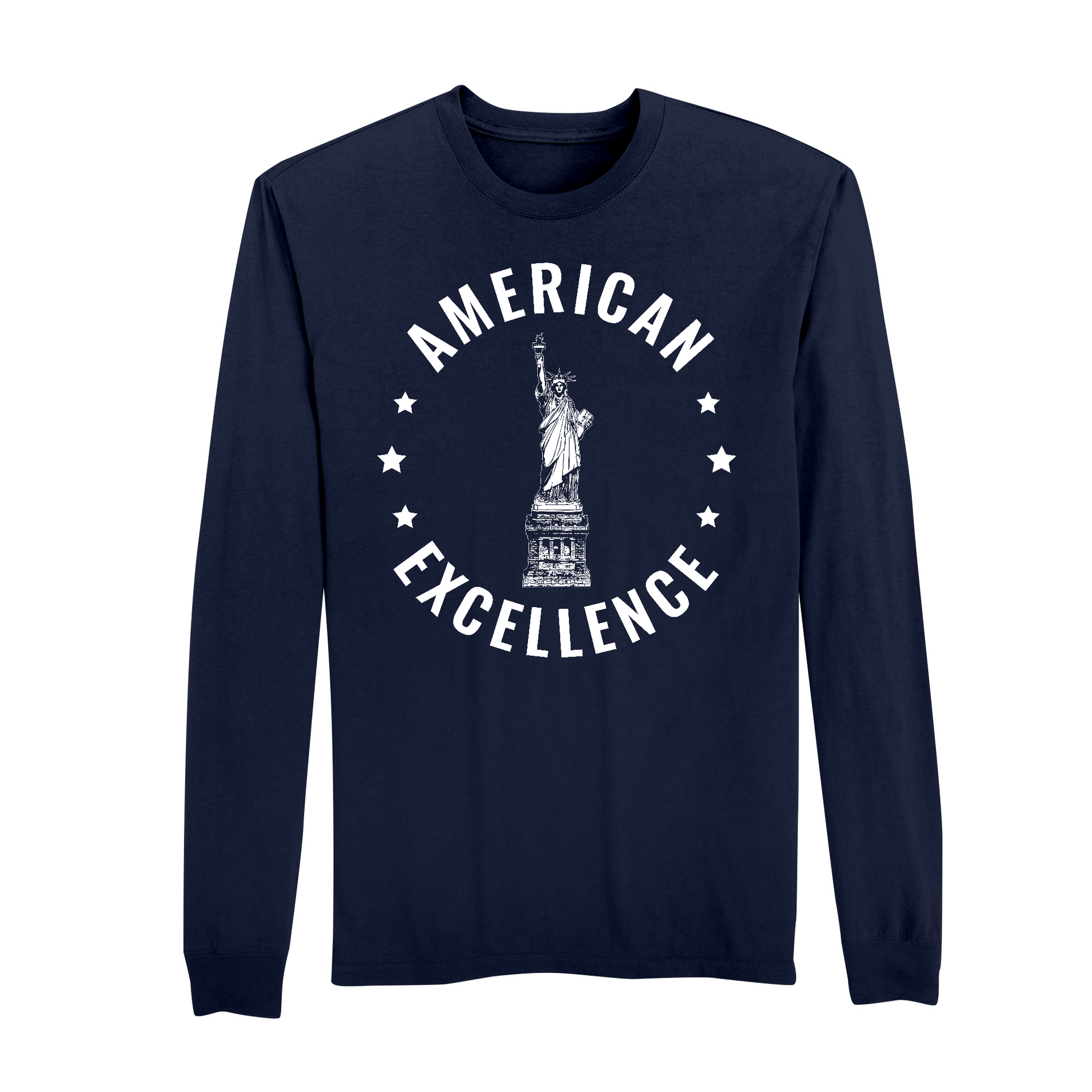 Mens Small Strong Navy Style_Long Sleeve