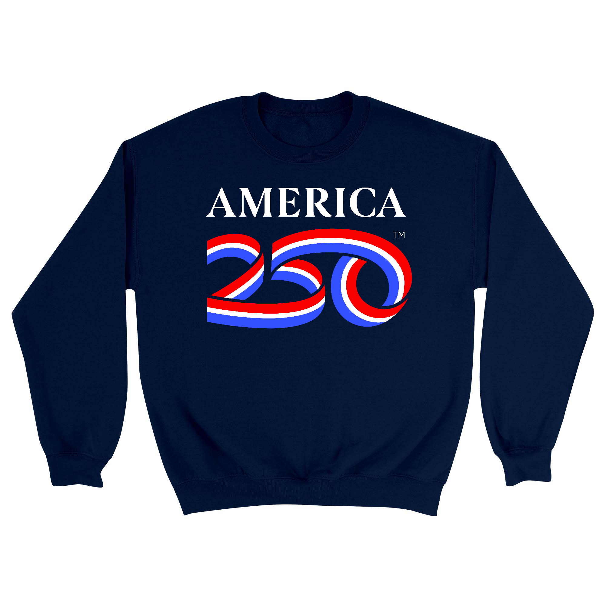 Unisex Small Navy Crewneck Sweatshirt
