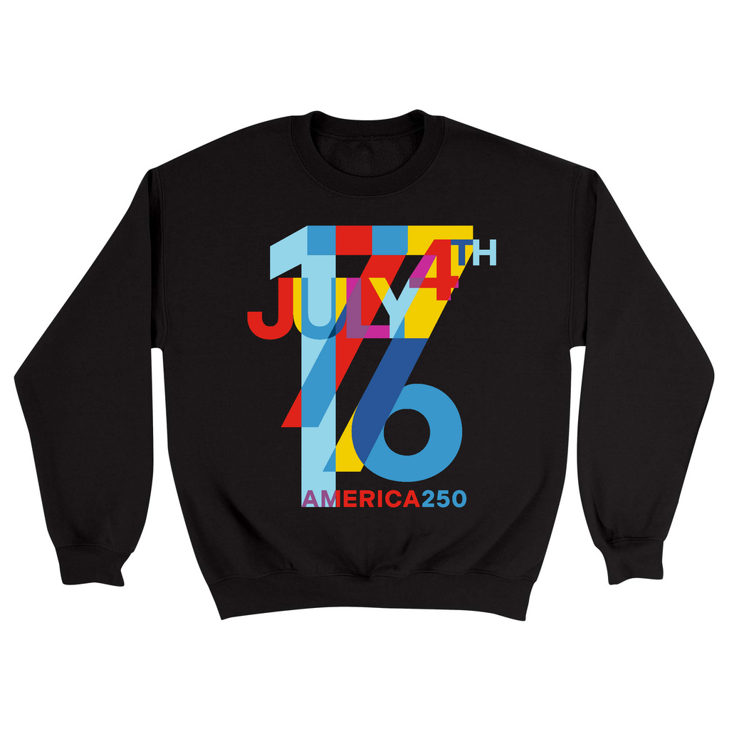 Unisex Small Black Crewneck Sweatshirt