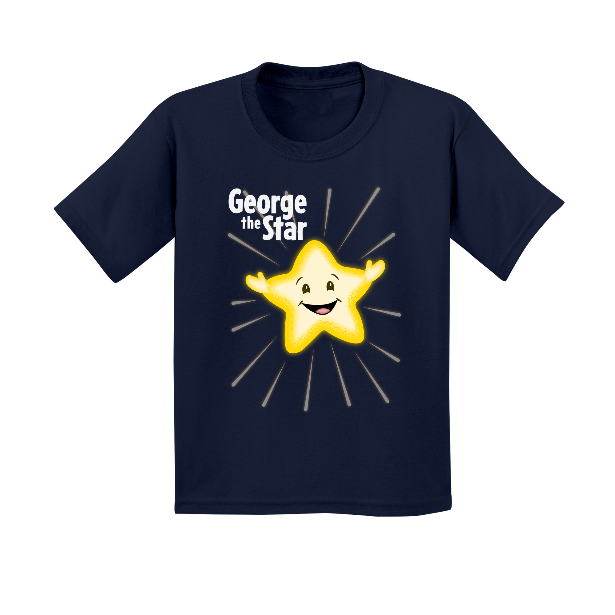 Kids Small Navy Style_T-Shirt