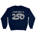 Unisex Small Navy Crewneck Sweatshirt
