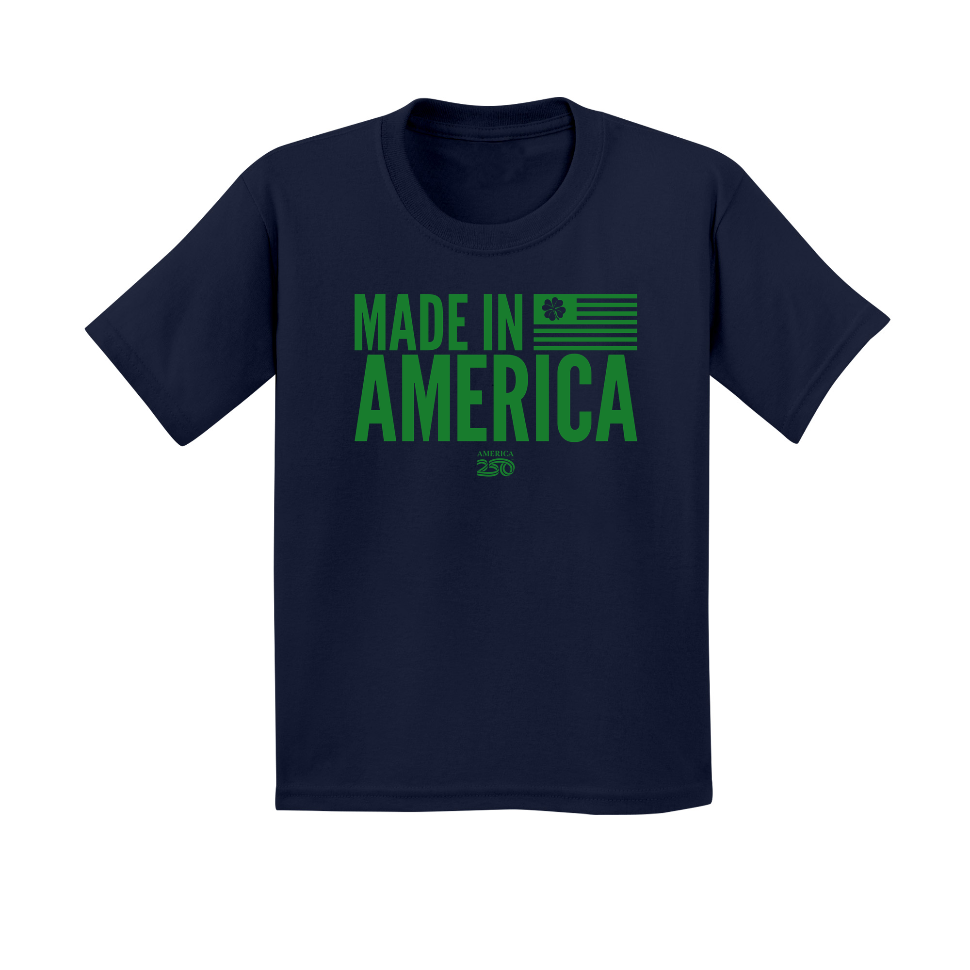 America250 Made In America Youth T-Shirt Navy / Small