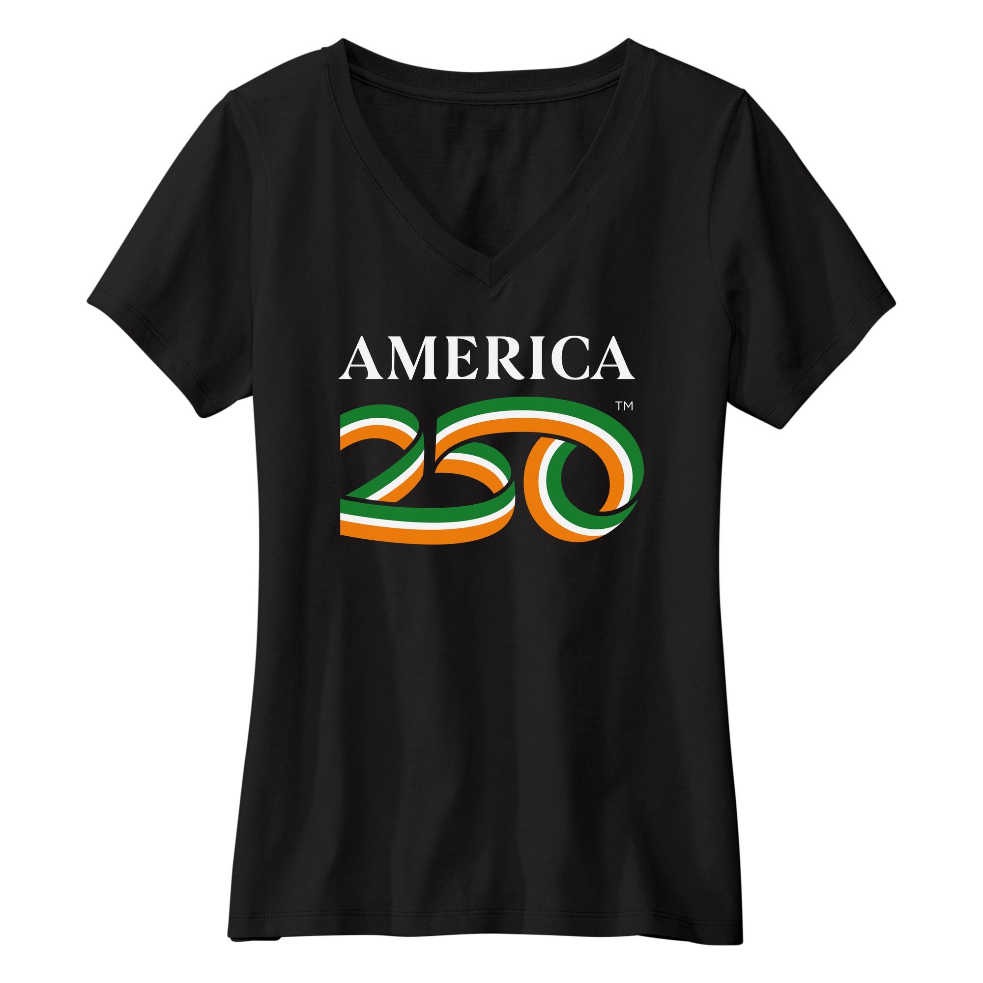 Womens Small Black Short Sleeve V-neck Tee