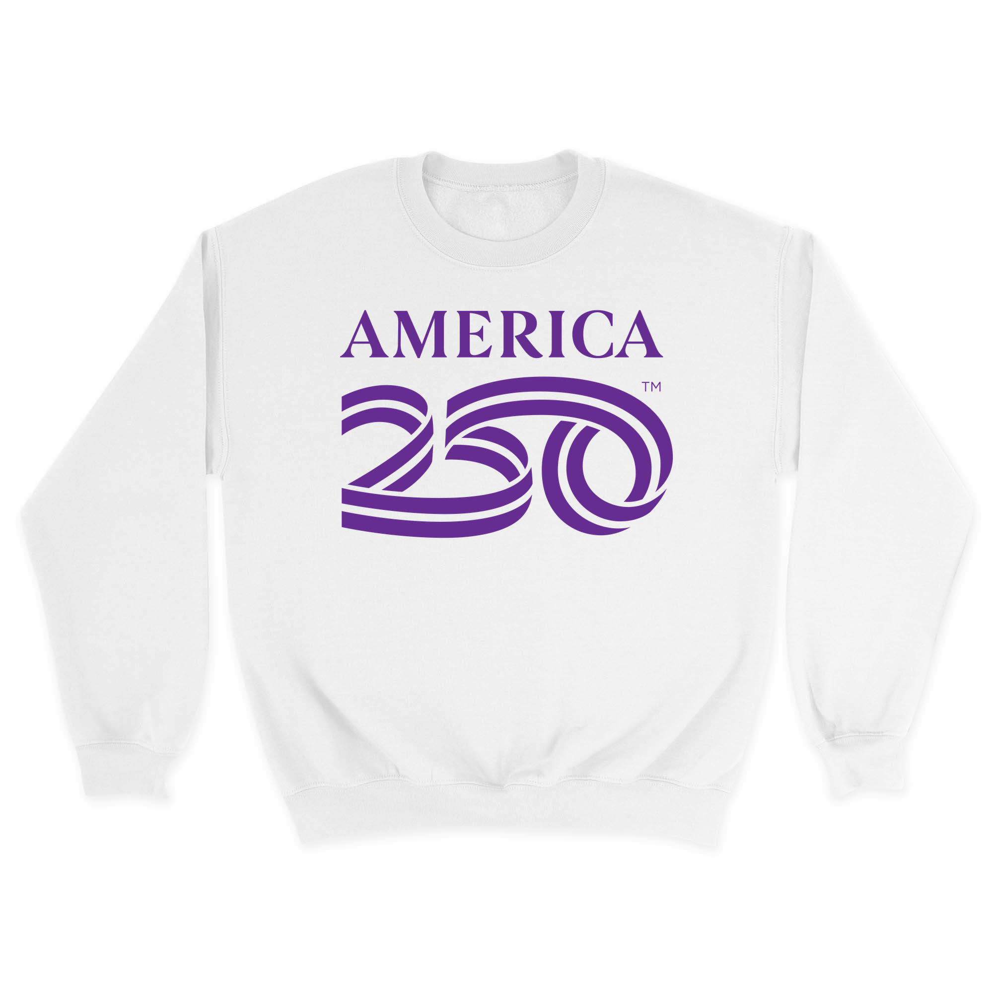Unisex Small White Crewneck Sweatshirt