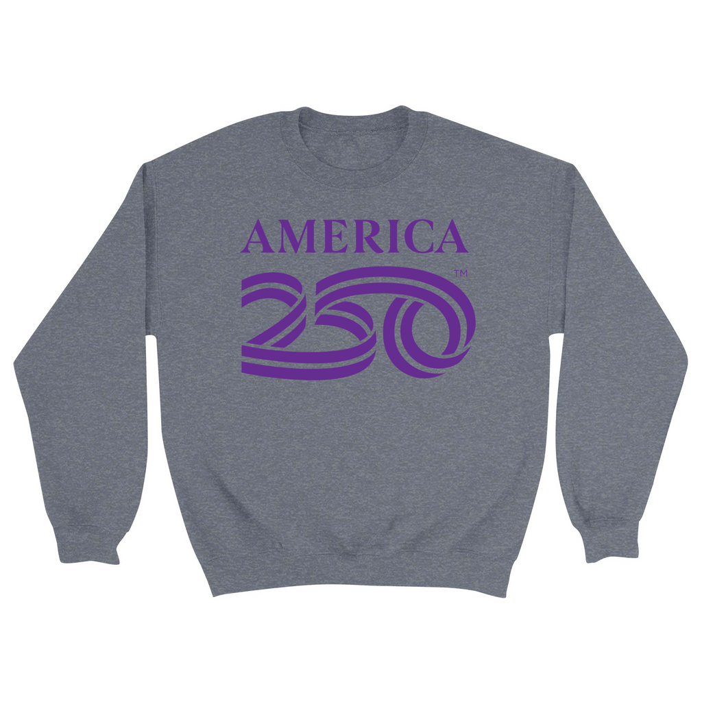 Unisex Small Dark Ash Crewneck Sweatshirt