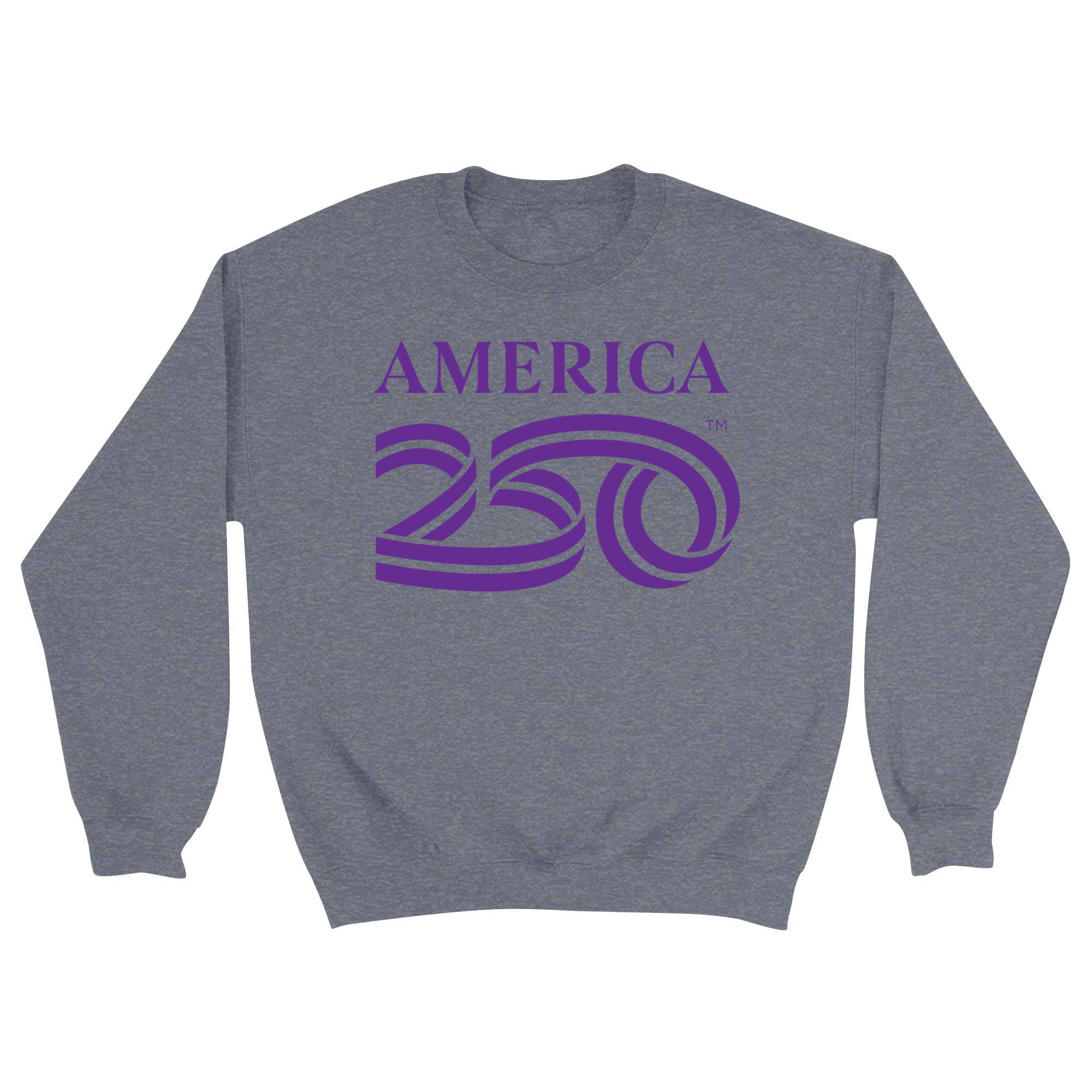 Unisex Small Dark Ash Crewneck Sweatshirt