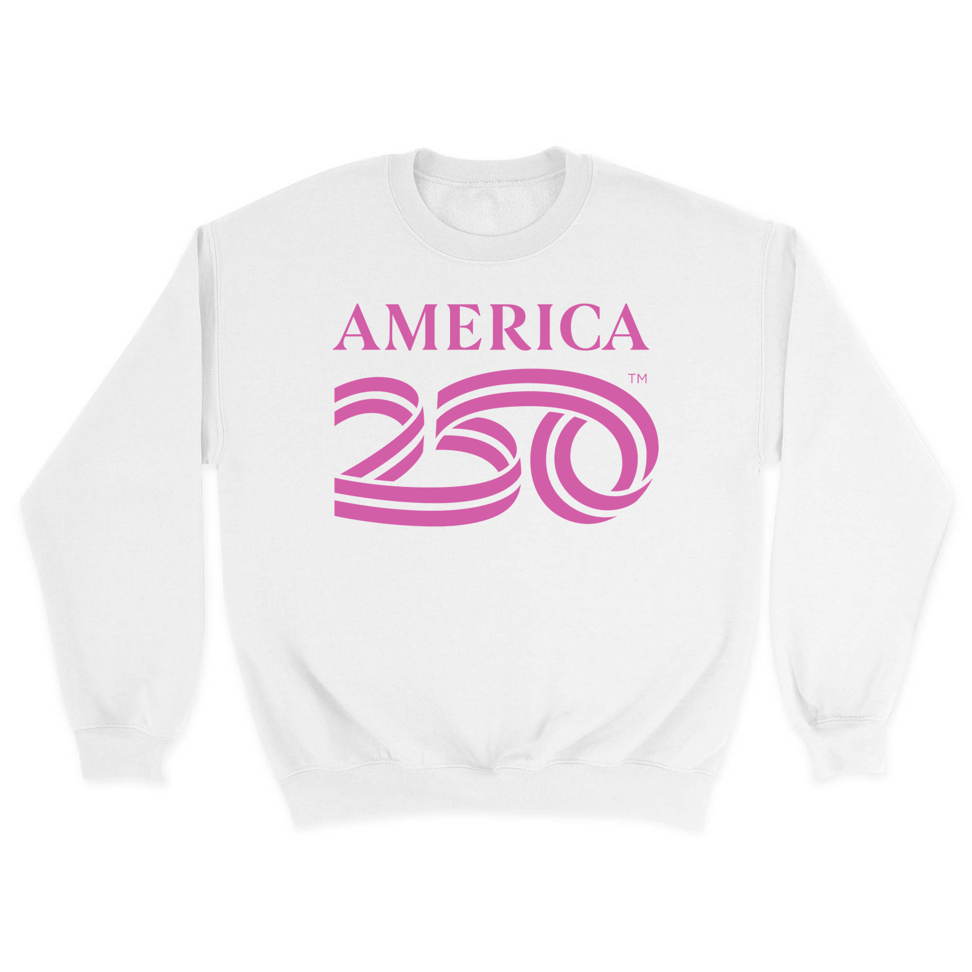 Unisex Small White Crewneck Sweatshirt