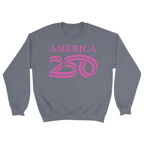 Unisex Small Dark Ash Crewneck Sweatshirt