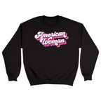 Unisex Small Black Crewneck Sweatshirt