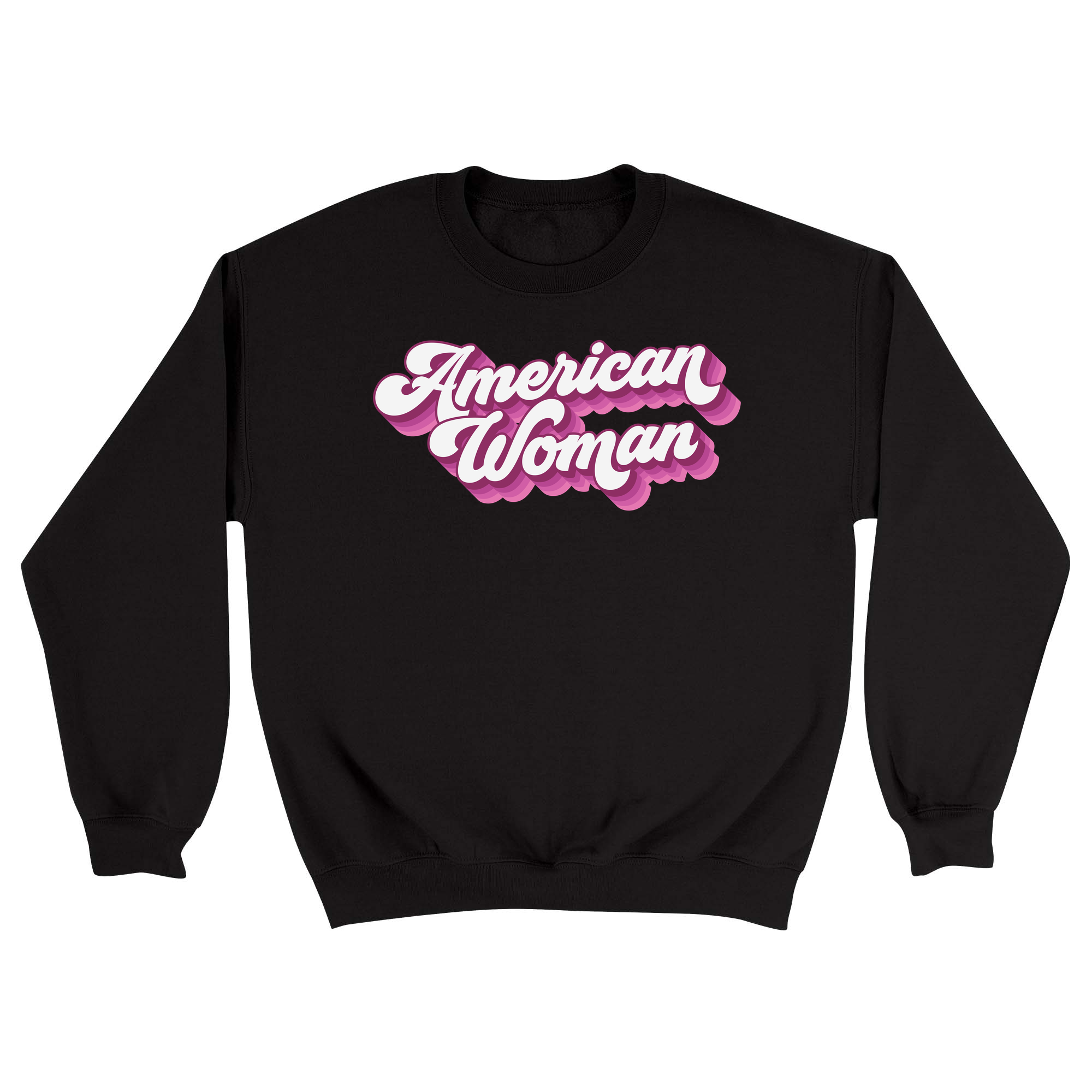 Unisex Small Black Crewneck Sweatshirt
