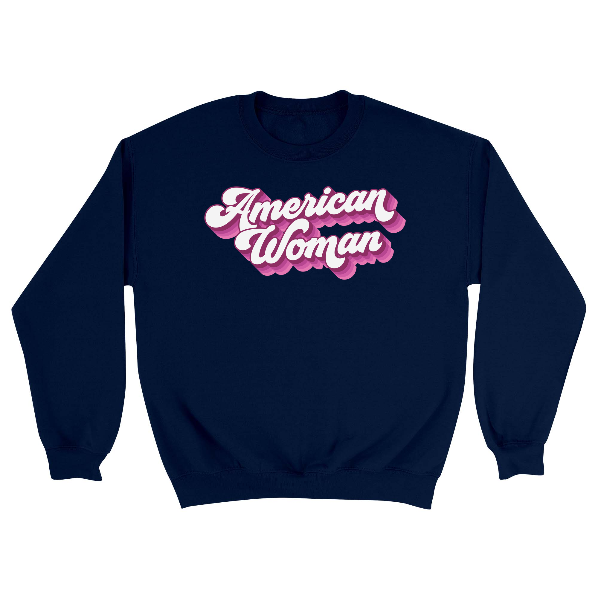 Unisex Small Navy Crewneck Sweatshirt